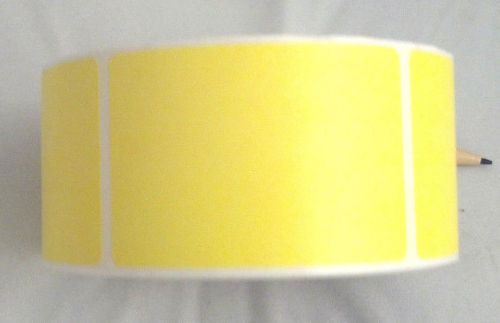 ZEBRA Z-SELECT 4000T YELLOW, 2 x 3 LABEL, 1 ROLL, 10021325CS-4