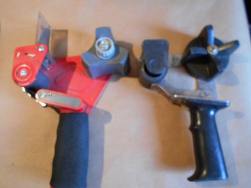 Lot of 2 ~ Tape Gun 2 Inch Dispenser Packing Packaging Cutter 2&#034;