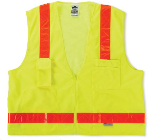 Ergodyne GloWear 8250ZHG Class-2 Hi-Gloss Surveyors Vest