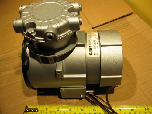 GAST ROA-P235-DB Piston Oilless Vacuum Pump/Compressor 110/115V 2.1/2.2A 1/8HP