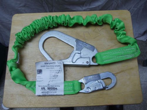 Miller 219M-Z7/6FTGN Manyard 2 Lanyard with Rebar Hook