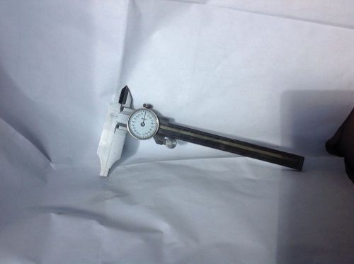 Helias 6&#034; verier caliper with dial readout,id &amp; od and depth measure,inch &amp; sae, for sale