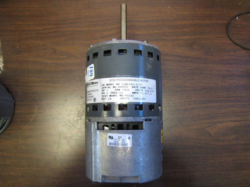 GE 5SME39SL 1HP ECM PROGRAMMABLE MOTOR 1PH 120/240V 1050RPM USED FREE SHIPPING