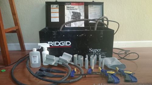 RIDGID SF-2500 SUPER FREEZE PIPE FREEZING UNIT PIPE FREEZER MACHINE EX CONDITION