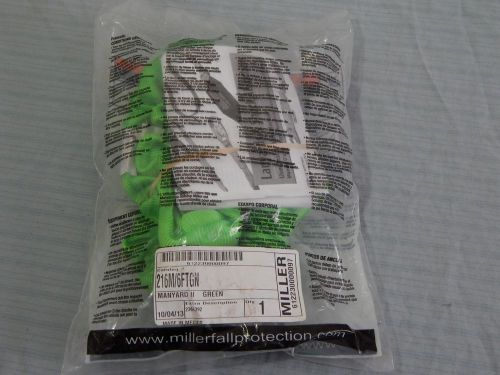 New Miller 6ft Manyard II 216M/6FTGN Shock Absorbing Lanyard