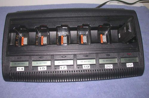 Motorola wpln4198a impres adaptive 6 gang battery charger conditioner free ship for sale