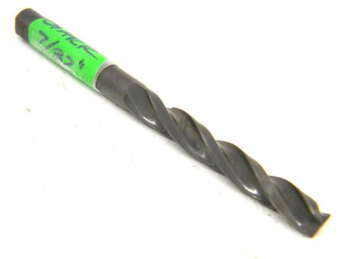 USED GARR 7/32&#034; SOLID CARBIDE 3-FLUTE CORE TWIST DRILL .2188&#034;