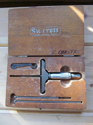 Micrometer Depth Gauge With Box Starrett