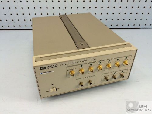 83202A HP AGILENT OPT 040 MOTOROLA BASE STATION K02 SW MATRIX