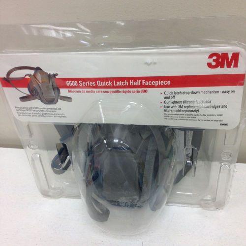 3M 6500QL Rugged Comfort Quick Latch Half Facepiece Reusable Respirator