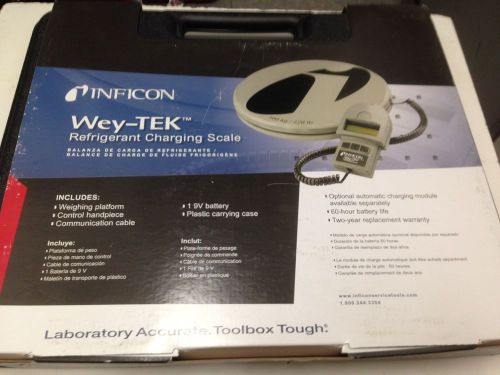 Wey-Tek Refrigerant Charging Scale     VERY CLEAN