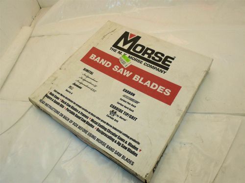 MORSE 01338149 10&#039; 10-1/2&#034; CARBON STEEL 10 TEETH PER INCH BAND SAW BLADE NEW