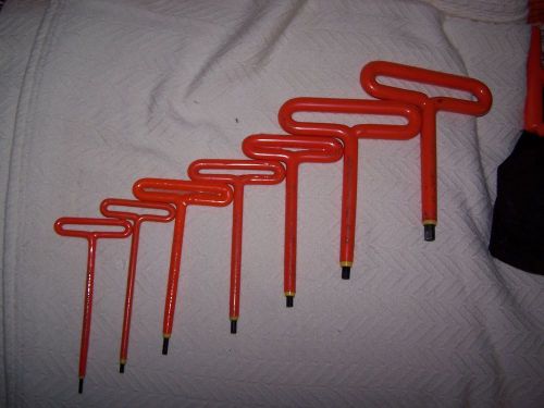 7 piece high voltage allen wrenchs for sale