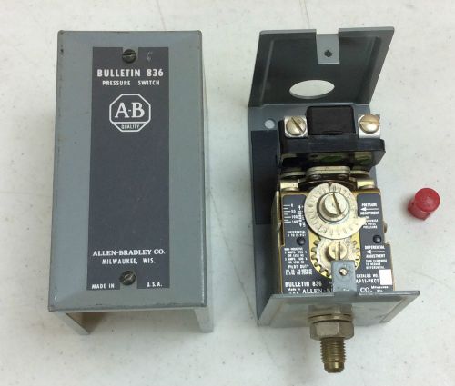 Allen-Bradley Bulletin 836 Pressue Switch A-B FREE SHIPPING