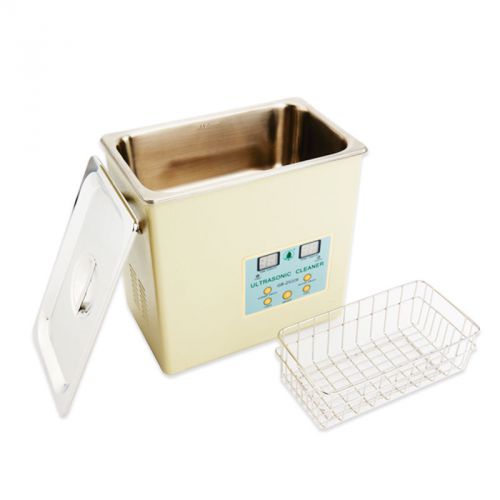 New pro industrial 2.5 liters 400 watts digital heated ultrasonic cleaner for sale