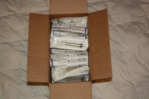 NEW SEALED STERILE 1 case of BD 10cc Syringe SLIP TIP Sterile 301604 10ml Sealed