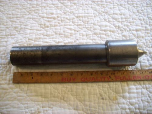 HUGE Motor Tool Live Center 13 3/4&#034; Long 2&#034; dia shaft Vintage Metal Lathe 12 LBS