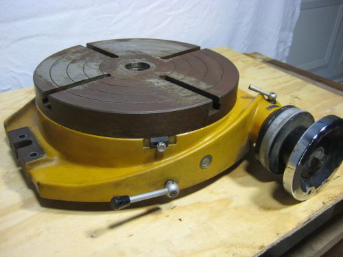 Rotary Table 12&#034; TS320A Manhattan Supply Co.Heavy Duty 138LBS