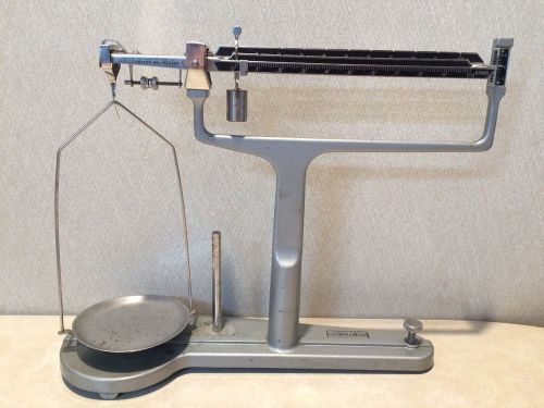 Vintage WELCH 1872465 Scientific Triple Beam Scale, Lab, Pharmacy, Postal, Etc.