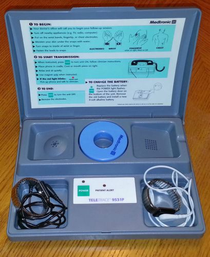 MEdtronic Teletrace 9531PW Transmitter With Wrist Electrodes