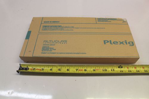 Plexiglas Clear Cast Acrylic  14.25&#034; x 7.25&#034; x 1.25&#034; Thick 1 1/4&#034; Plexi Plastic