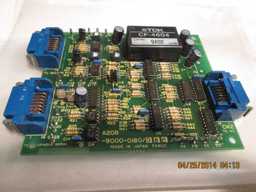 FANUC BOARD A20B-9000-0180  A20B90000180 A20B-9000-0180/08A (USED)