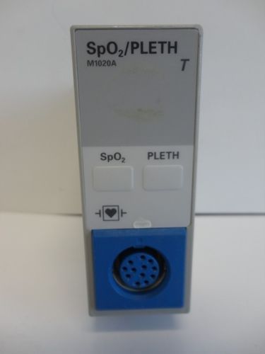 HP Spo2/PLETH T Module Model M1020A Hewlett Packard Used