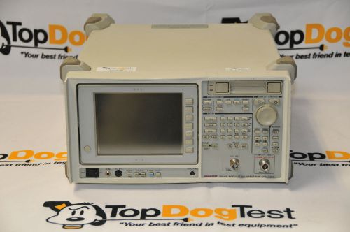 ADVANTEST R3465 MODULATION SPECTRUM ANALYZER 30 Day Warranty &amp; Calibration Cert.