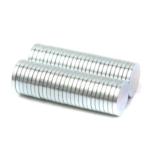 50Pcs Super Strong Round Fridge Magnets 8x1mm Disc Rare Earth Neodymium N52