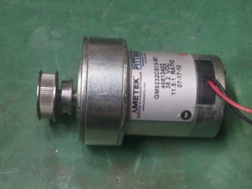 Ametek pittman geared dc motor gm9232c513-r7 for sale