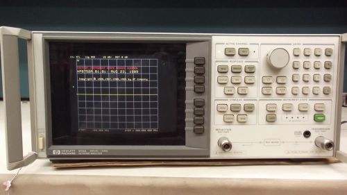 HEWLETT PACKARD ( AGILENT)  NETWORK ANALYZER MODEL 8752A 300KHZ TO 1.3GHZ