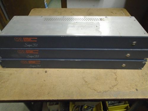 lot of 3 CSI Super 32 multi user Repeater Tone Panel