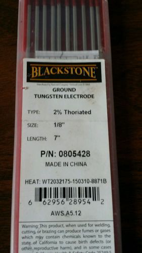 2% thoriated tungsten electrode