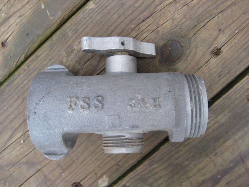 FSS S&amp;H  1 1/2&#034; NH - 1&#034; NPSH TEE VALVE