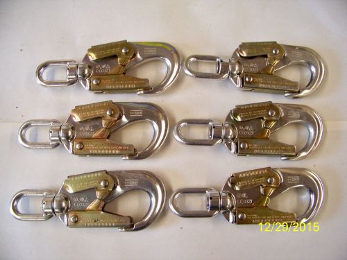 ALUMINIUM/GOLD SWIVEL HOOK/CARABINER