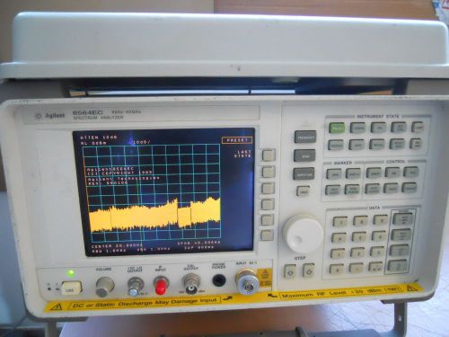 Agilent 8564EC 40 GHz Spectrum Analyzer w/ opt. 007 &amp; 104 - 1 month warranty