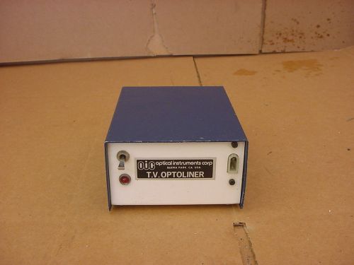 Optical Instruments Corp TV Optoliner TVO Power Supply &lt;&gt;