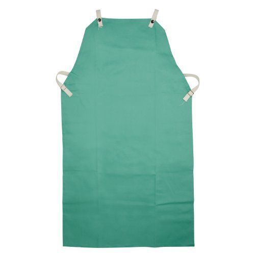 IRONCAT 7080/36 Irontex FR Cotton Apron, 24&#034; x 36&#034;, Green