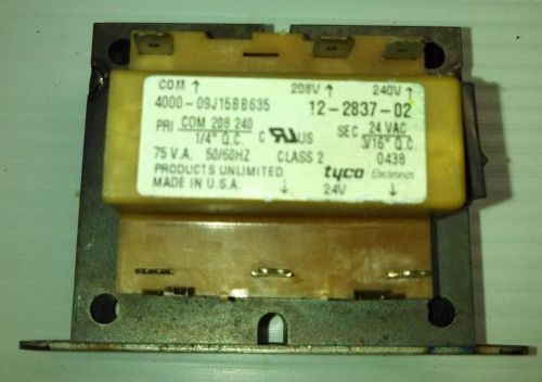 Tyco 4000-09J15BB635 Transformer Scotsman 12-2837-02