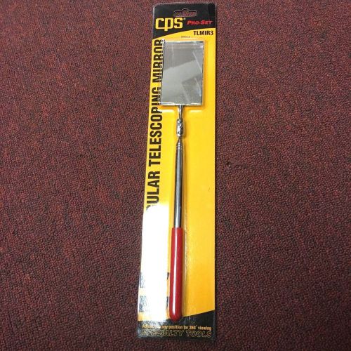 Inspection Mirror RECTANGULAR Telescoping Pocket TLMIR3