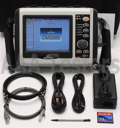 Sunrise Telecom CM2000 DOCSIS 2.0 Cable Modem Network Analyzer CM-2000