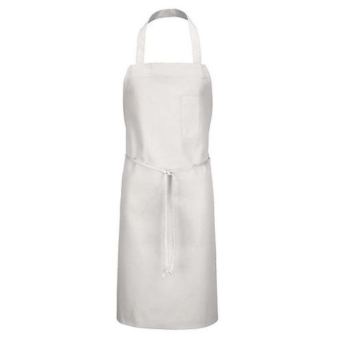 Chef Designs Standard Bib Apron with Pencil Pocket 1751 White 33