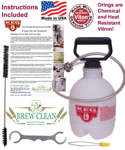 Premium beer line cleaning kit (cl305ebay) for sale