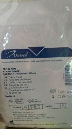 Deroyal C. Arm Drape ref 30-0209. 10 pc