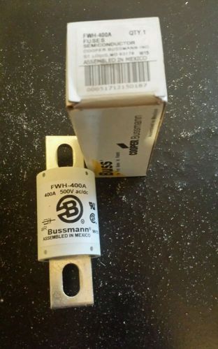 NEW IN BOX GENUINE BUSSMANN FWH-400A Fuse,400A,FWH,500VAC/DC NEW