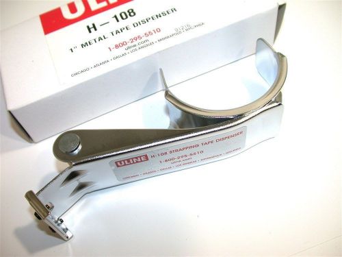 NEW Uline 1&#034; Metal Handheld Tape Dispenser H-108 - Free Shipping!!