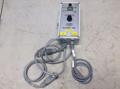 Resomat RM7 Vibratory Feeder Controller 115 V FNR-03701