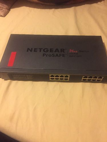 JGS516PE Netgear ProSafe Plus Switch, 16-Port w/ PoE