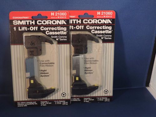 Lot Of 2 New Smith Corona Correcting Ribbon H21060