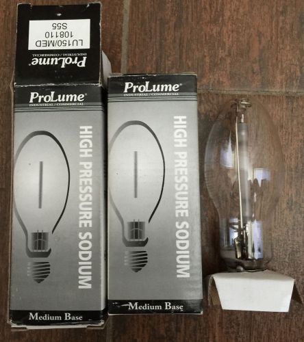 Halco 150W ProLume S55 LU150/MED 150w HID Clear Lamp Bulb (2 bulbs)